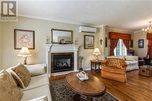 354 Lavoie Street, Dieppe, NB - Indoor Photo Showing Living Room With Fireplace