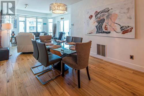 1128 Sunset Drive Unit# 1402, Kelowna, BC - Indoor Photo Showing Dining Room