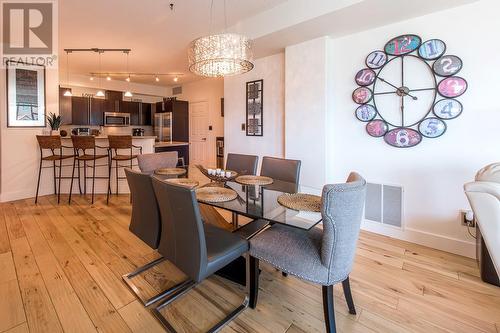 1128 Sunset Drive Unit# 1402, Kelowna, BC - Indoor Photo Showing Dining Room