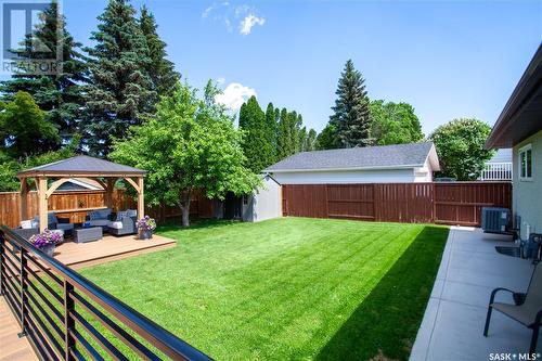 18 Chomyn Crescent, Saskatoon, SK - Outdoor With Deck Patio Veranda With Backyard