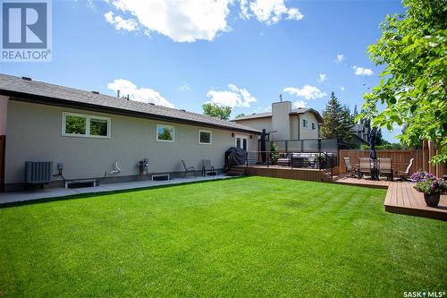 18 Chomyn Crescent, Saskatoon, SK - Outdoor With Deck Patio Veranda With Backyard With Exterior