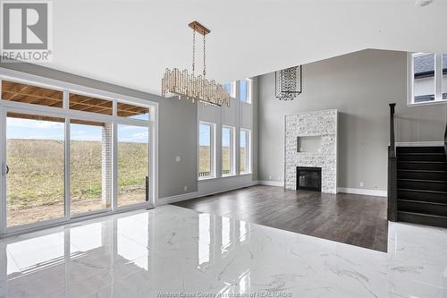 1257 Campana Crescent, Lakeshore, ON - Indoor With Fireplace