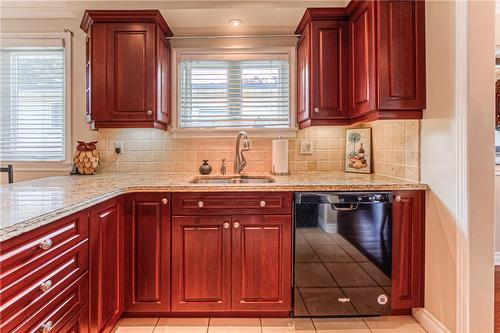 650 Ramsgate Road, Burlington, ON - Indoor Photo Showing Kitchen With Double Sink