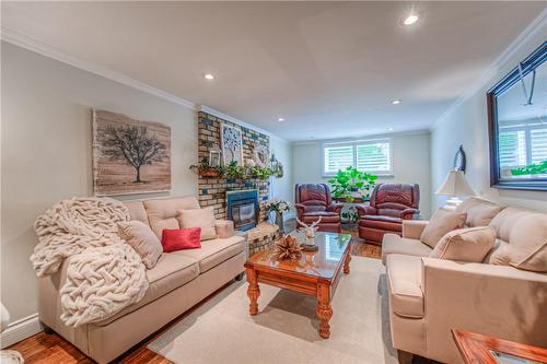 650 Ramsgate Road, Burlington, ON - Indoor Photo Showing Living Room With Fireplace