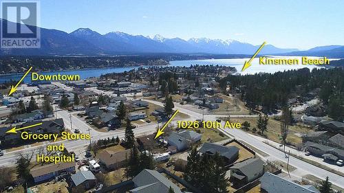 1026 10Th  Avenue, Invermere, BC - Outdoor With Body Of Water With View