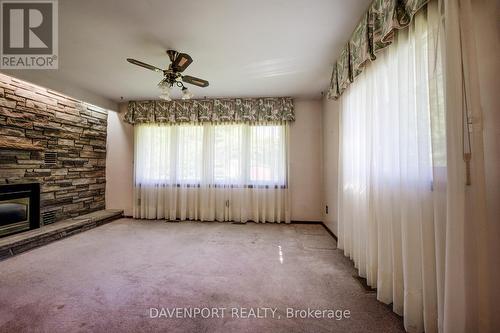 36 Ridgeway Avenue, Guelph (Pine Ridge), ON - Indoor Photo Showing Other Room With Fireplace