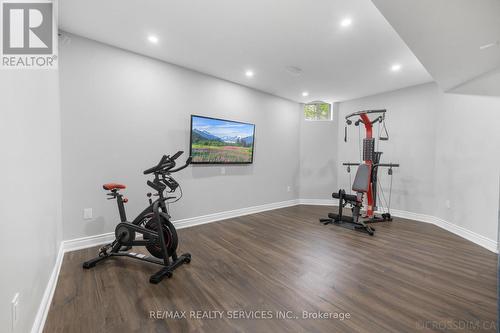 16 Deanston Court, Brampton, ON - Indoor Photo Showing Gym Room