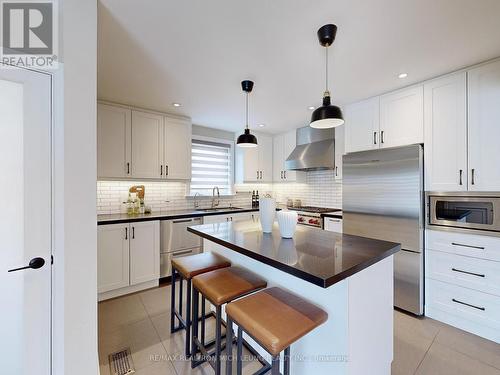 48 Crosland Drive, Toronto, ON - Indoor Photo Showing Kitchen With Stainless Steel Kitchen With Upgraded Kitchen