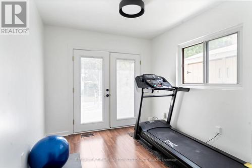 128 Roywood Drive, Toronto, ON - Indoor Photo Showing Gym Room