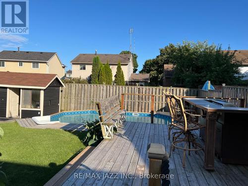 60 Brooksbank Crescent, Ajax (South West), ON - Outdoor With Above Ground Pool