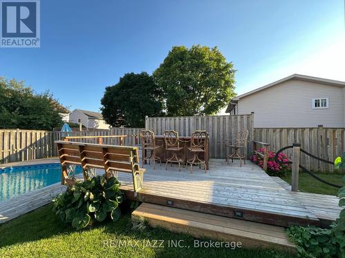 60 Brooksbank Crescent, Ajax (South West), ON - Outdoor With Above Ground Pool With Exterior