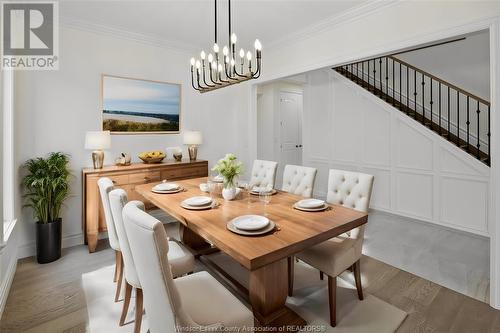 519 Veneto Street, Lakeshore, ON - Indoor Photo Showing Dining Room