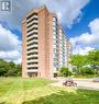 Unit 206 is located on this end of the building. - 265 Westcourt Place Unit# 206, Waterloo, ON  - Outdoor With Facade 