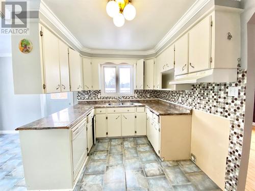 21 Baxter Drive, Eastport, NL - Indoor Photo Showing Kitchen With Double Sink