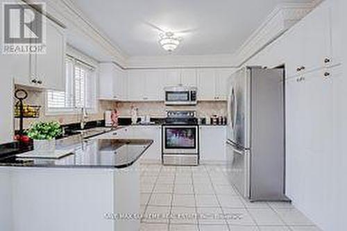 3 Treasure Drive, Brampton, ON - Indoor Photo Showing Kitchen With Double Sink