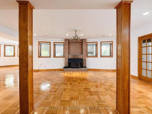 17 Warwood Rd, Toronto, ON - Indoor With Fireplace