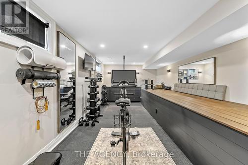 14621 Niagara River Parkway, Niagara-On-The-Lake, ON - Indoor Photo Showing Gym Room