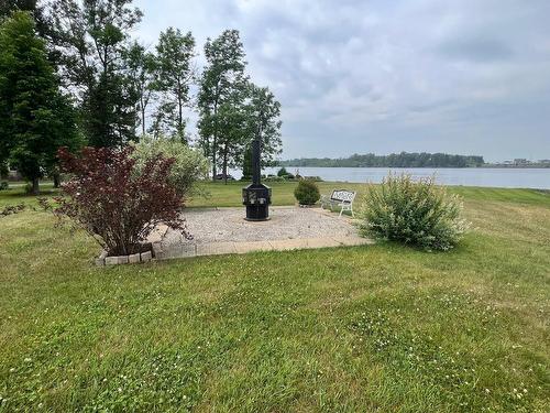 Backyard - 451 Ch. De La Gap, Notre-Dame-Du-Nord, QC - Outdoor With Body Of Water With View