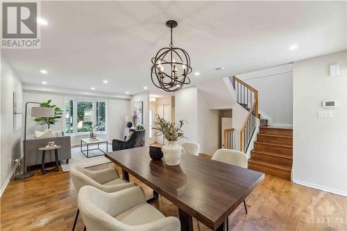 large dining area - 7 Windhurst Drive, Ottawa, ON - Indoor Photo Showing Dining Room