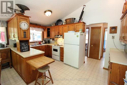 54 Laxton Twp 5Th Line, Kawartha Lakes, ON - Indoor Photo Showing Kitchen With Double Sink