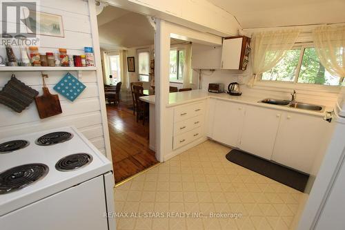 54 Laxton Twp 5Th Line, Kawartha Lakes, ON - Indoor Photo Showing Kitchen With Double Sink