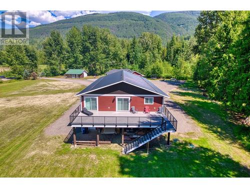 38 West Poirier Road, Sicamous, BC - Outdoor With Deck Patio Veranda