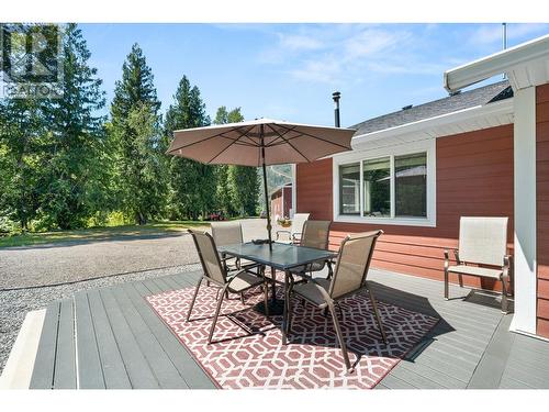 38 West Poirier Road, Sicamous, BC - Outdoor With Deck Patio Veranda With Exterior