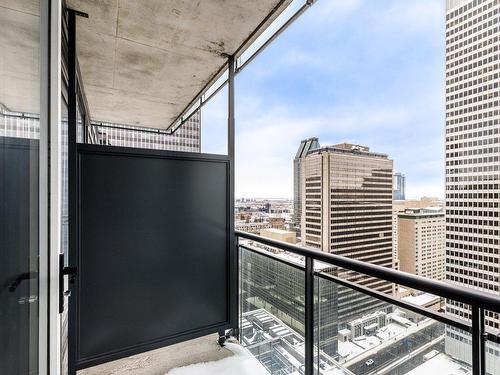 Balcon - 3003-1188 Av. Union, Montréal (Ville-Marie), QC - Outdoor With Balcony With Exterior