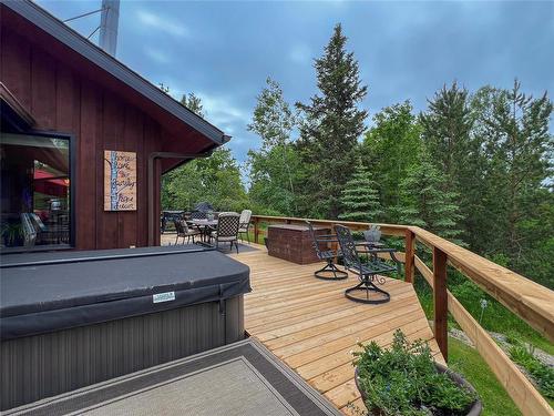 1 Sand Lake Road, Ditch Lake, MB - Outdoor With Deck Patio Veranda With Exterior