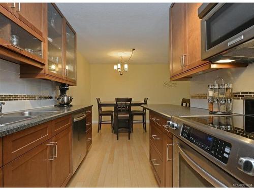 207-1024 Fairfield Rd, Victoria, BC - Indoor Photo Showing Kitchen
