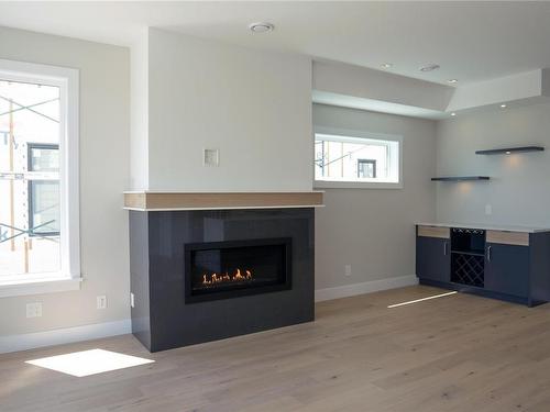 1554 Marble Pl, Langford, BC - Indoor Photo Showing Living Room With Fireplace