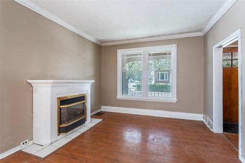 51 Cedar Avenue, Hamilton, ON - Indoor With Fireplace