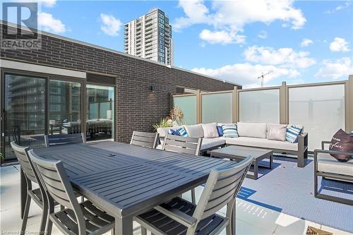 55 Duke Street W Unit# 426, Kitchener, ON - Outdoor With Deck Patio Veranda