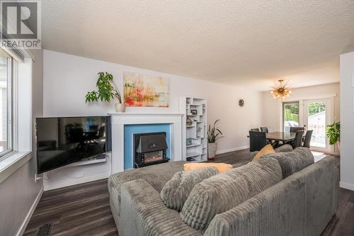 2260 Canan Way, Prince George, BC - Indoor Photo Showing Living Room With Fireplace