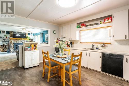 1021 Peppermint Road, Dysart Et Al, ON - Indoor Photo Showing Kitchen With Double Sink