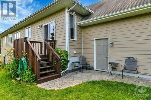 102 Charles Holden Avenue, Merrickville, ON - Outdoor With Deck Patio Veranda With Exterior