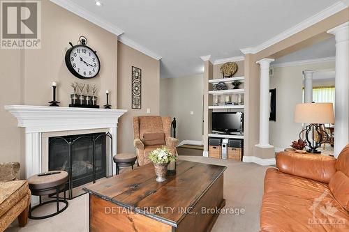 102 Charles Holden Avenue, Merrickville-Wolford, ON - Indoor Photo Showing Living Room With Fireplace