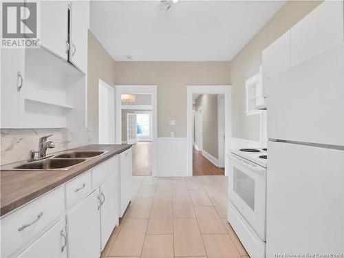 33-35 York Street, Moncton, NB - Indoor Photo Showing Kitchen With Double Sink