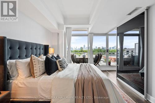 704 - 233 Carlaw Avenue, Toronto, ON - Indoor Photo Showing Bedroom