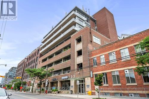 704 - 233 Carlaw Avenue, Toronto, ON - Outdoor With Facade