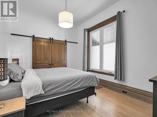 Primary bedroom with new large closet - 27 Redan Street, London, ON - Indoor Photo Showing Bedroom