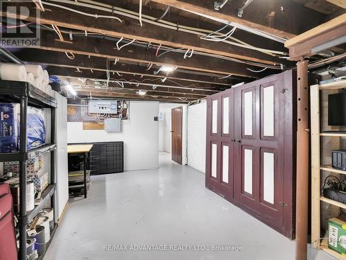 Storage shelves and jam cupboard idea for storage - 27 Redan Street, London, ON - Indoor Photo Showing Basement