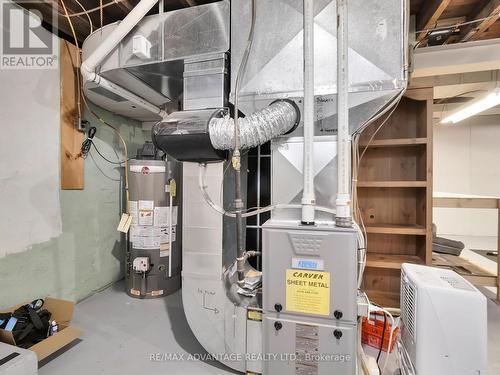 Furnace /A/C 2013 and owned hot water heater! - 27 Redan Street, London, ON - Indoor Photo Showing Basement