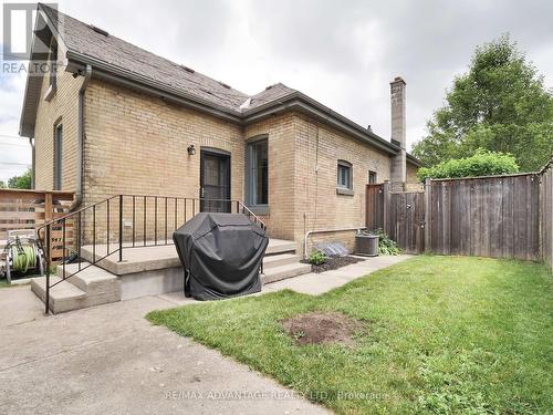 Walk out from kitchen to patio - 27 Redan Street, London, ON - Outdoor With Exterior