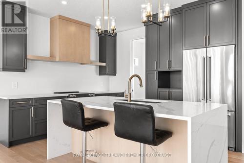 Lot 21 Dearing Drive, Lambton Shores (Grand Bend), ON - Indoor Photo Showing Kitchen With Upgraded Kitchen