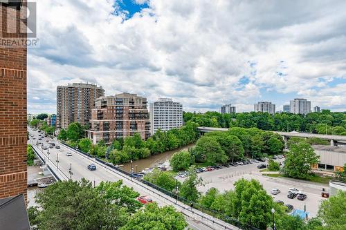 1104 - 100 Lakeshore Road E, Oakville, ON - Outdoor With View