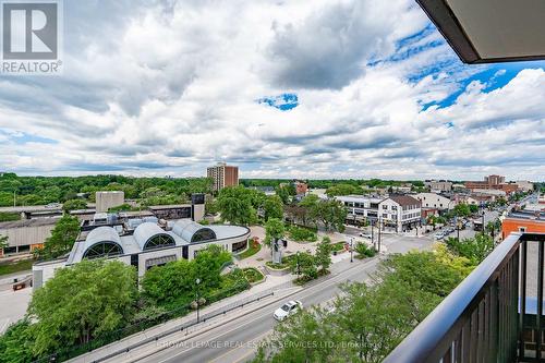 1104 - 100 Lakeshore Road E, Oakville (Old Oakville), ON - Outdoor With Balcony With View