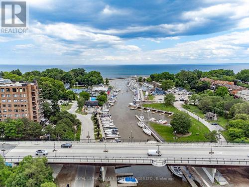 1104 - 100 Lakeshore Road E, Oakville, ON - Outdoor With Body Of Water With View