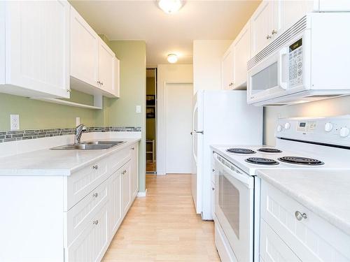 301-647 Michigan St, Victoria, BC - Indoor Photo Showing Kitchen With Double Sink