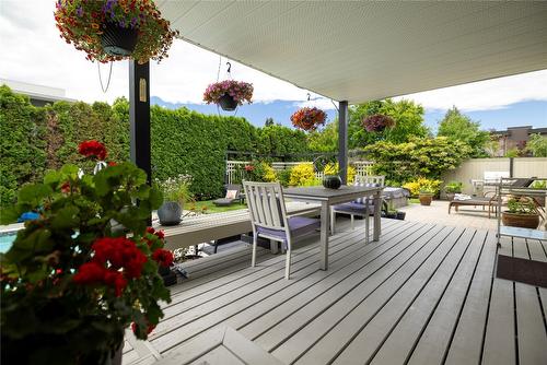 497 Eldorado Road, Kelowna, BC - Outdoor With Deck Patio Veranda With Exterior